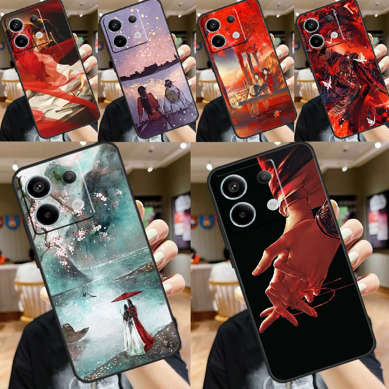 天国-XiaomiRedmi Note 13 Pro 12 11 9 10 Pro 12s 10s redmi 1312 10c 12c用のクラシックシェル,公式バージョン