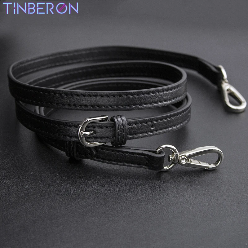 

TINBERON Luxury Bag Strap Adjustable Crossbody Shoulder Strap Lychee Pattern/CrossPattern/Smooth Surface/GlossyLeather Bag Strap