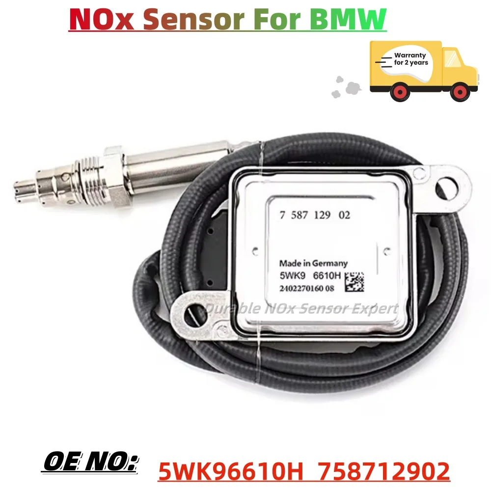

758712902 Nox Sensor 5WK96610H Original New Nitrogen Oxide Sensor Nox Sensor for 12V BMW 3 5 6 Series E93 335i