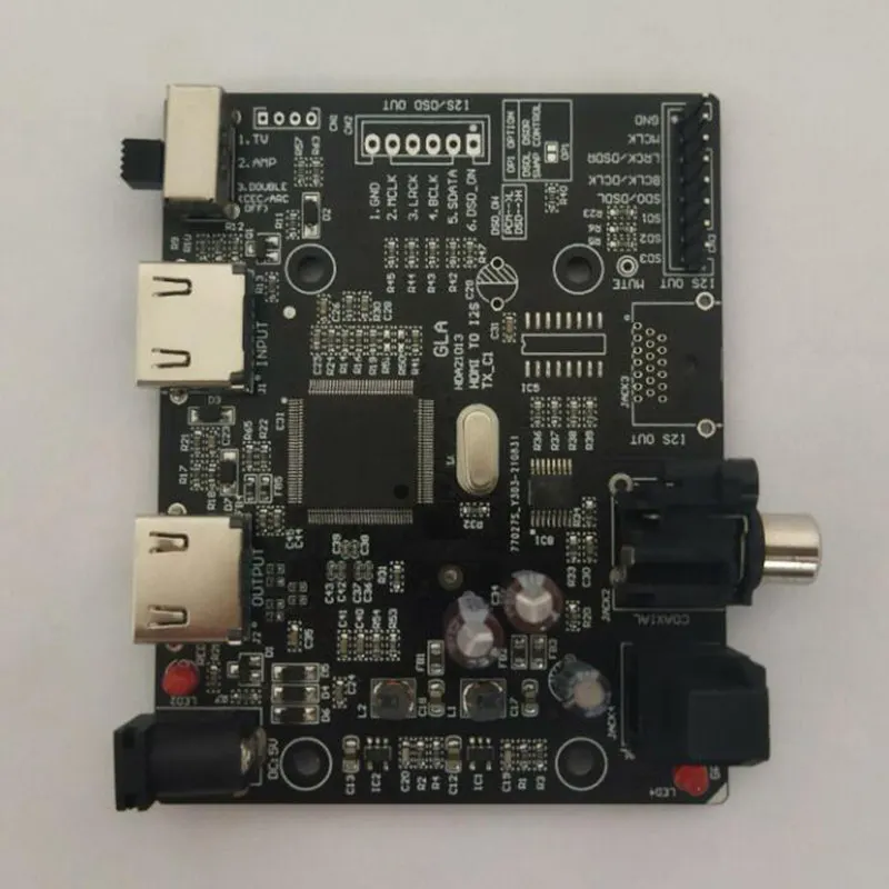 HDMI Extracts Separated Audio 7.1 Channel I2S/DSD/optical/coaxial (HDMI to I2S/IIS)