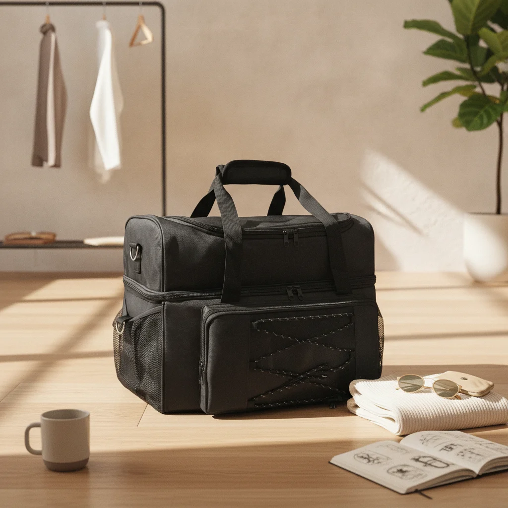 Bowling Bag with Ball Cradle Padded Bowling Bag with Shoe Compartment Long-Lasting Portable for Bowlers, League Night