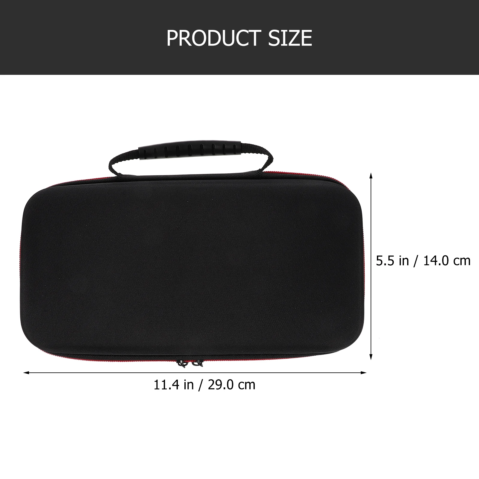 

Wireless Microphone Case Durable Portable Carrying Case Zipper Shockproof Storage Bag for Mic Microphone Storage Bag