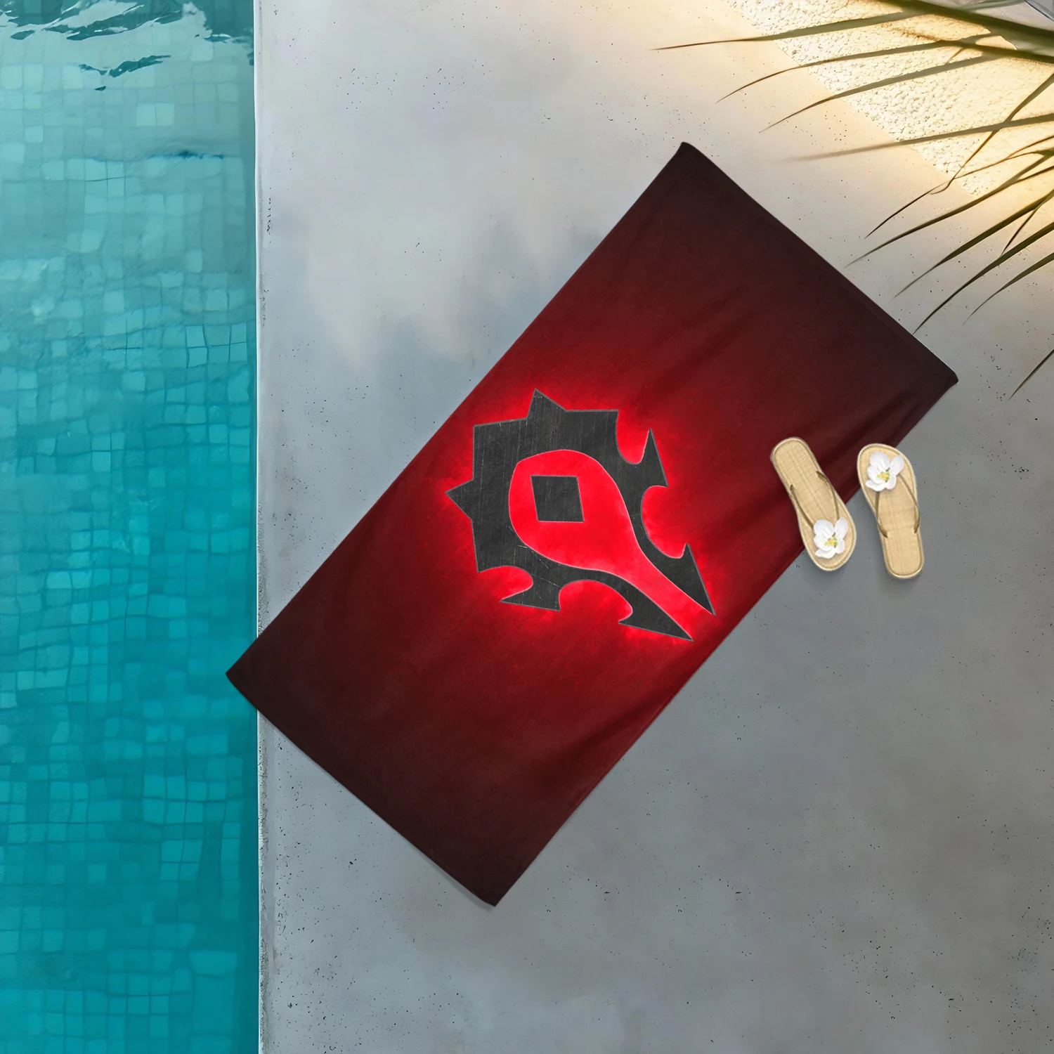 Wwow Game Alliance Beach Towel For The Horde Towel,Multi-purpose Towel,For Sport, Fitnes, Swimming And Outdoor Activities