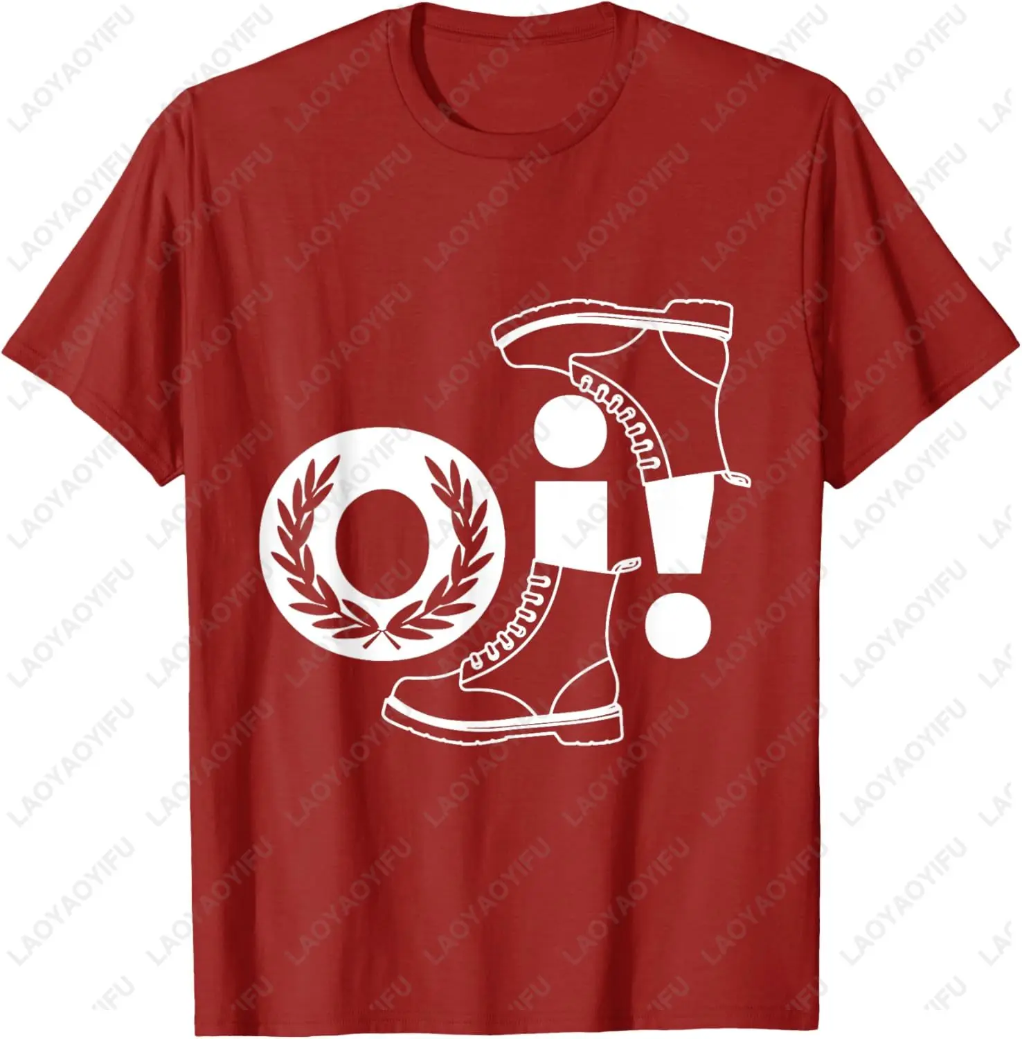 Oi Punk T Shirt, Gift for Skinheads, Ska, Reggae Music Fans T-Shirt High-end Men's Clothing