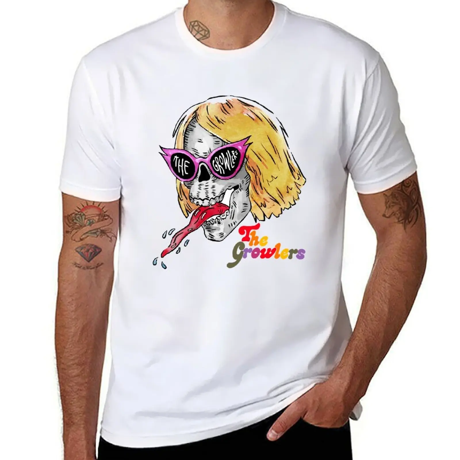 

Onewer The Beach Show American Tour T-Shirt t shirts for man graphic tees men t shirt cotton 100% T-Shirt