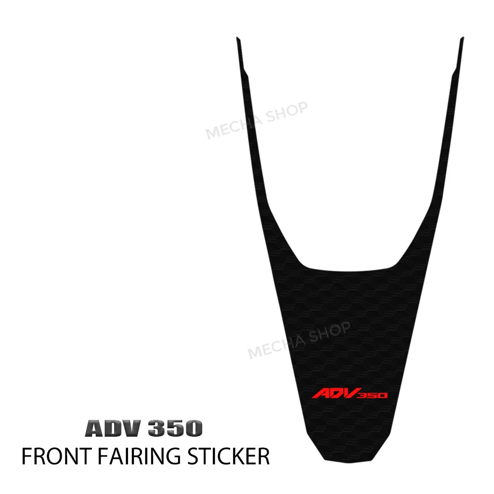 

Motorcycle Head Front Fairing Sticker Protection Accessories Decals For ADV350 ADV 350 2022 2023 2024 2025