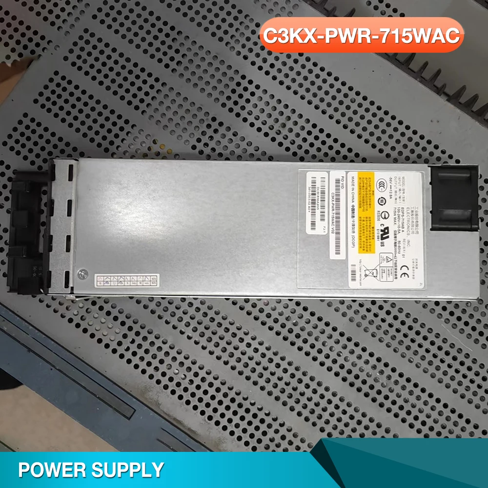 

For CISCO 3560X-48P 3750X-48P Switch Power Supply C3KX-PWR-715WAC