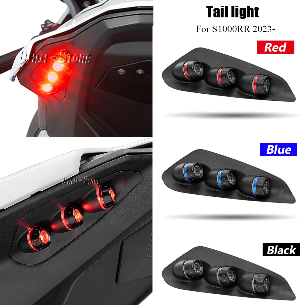 Motorcycle Left and Right Tail Light LED Rear Brake Lamp Stop Brake Light Lamp For BMW S1000RR s1000rr S1000 RR S 1000 RR 2023-