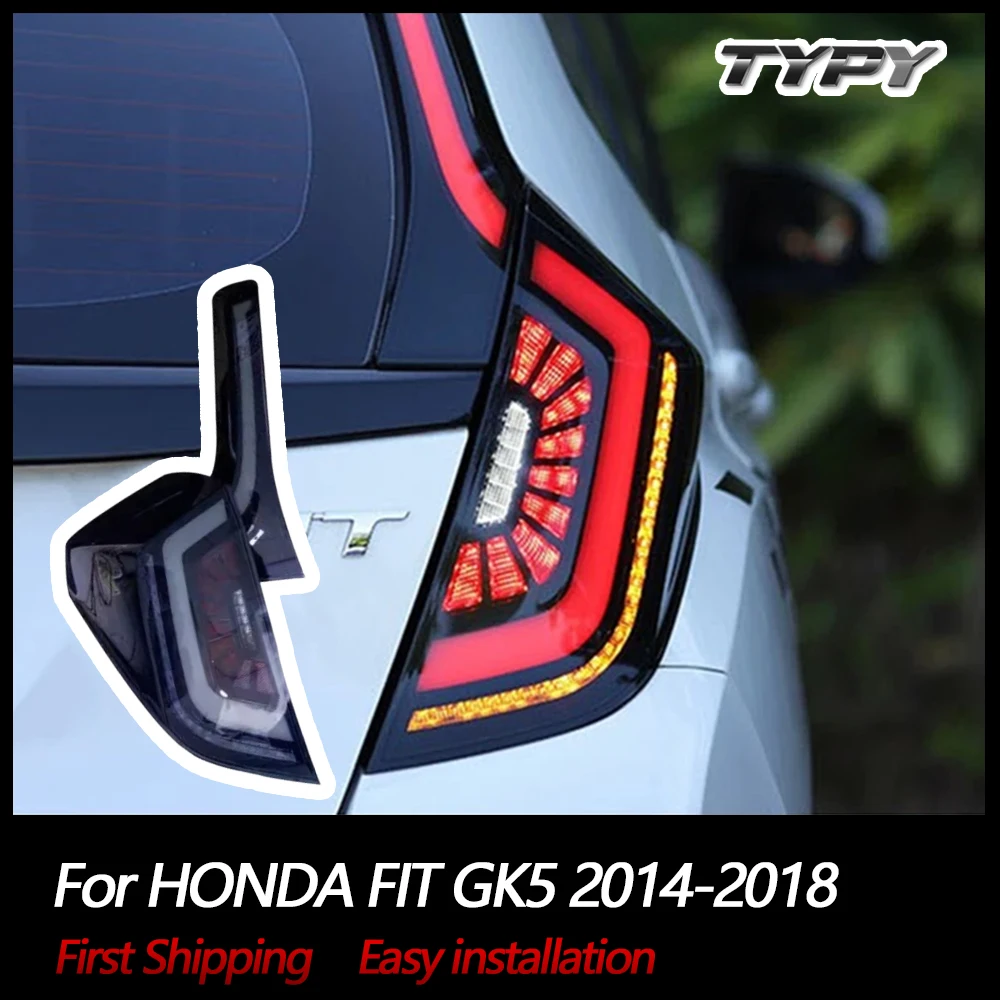 

Car Tail Light Modified LED Taillight Daytime Running Lights Turn Signal Brake Lights Back Light For HONDA FIT GK5