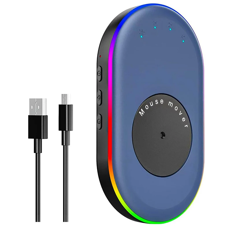 Virtual Mouse Mover Anti-sleep Automatic Movement To Prevent Computer Lock Screen With ON/OFF Switch Undetectable Mouse Jiggler