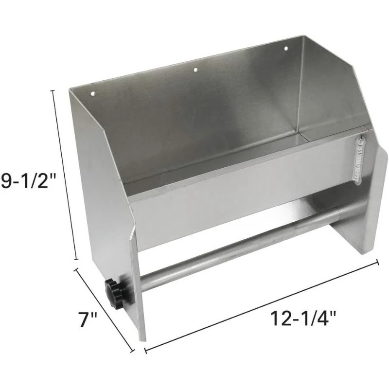 ที่จัดเก็บอุปกรณ์ทำความสะอาดมืออะลูมิเนียม 5001.6035 สำหรับรถพ่วงแข่งแบบปิด, ร้านค้า, โรงรถ, ที่เก็บของ