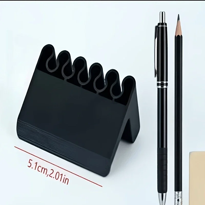 1pc 3D Printed Desktop Cable Organizer Clip, Multi-Slot Charging Cable Holder, USB Cord Management Stand for Desk Home Office