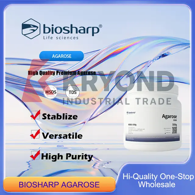 BIOSHARP AGAROSE High-Purity Agarose for Gel Electrophoresis and