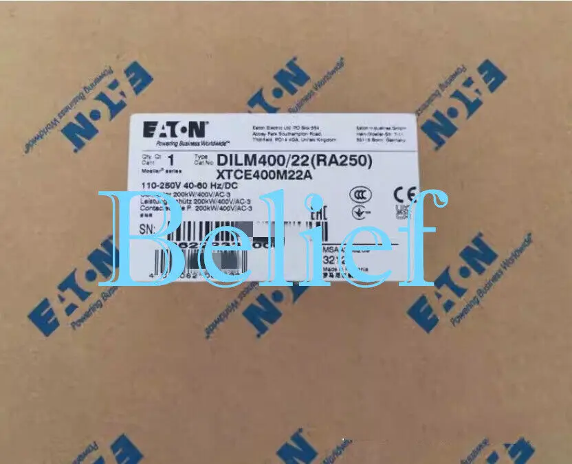 

1pc EATON DILM400/22(RA250) Brand New Contactor *H #Z#