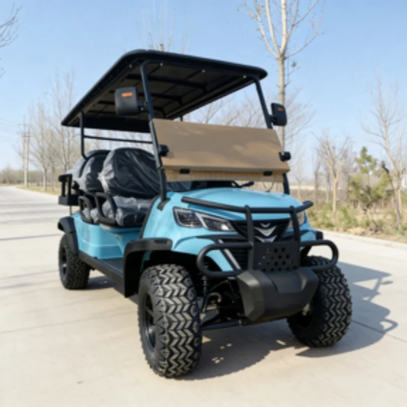 

Legal Advanced Complete Functions Cheap Price Electric Golf Cart Achieve A Smooth Ride Foldable Rear Seat + Built-In Storage Box