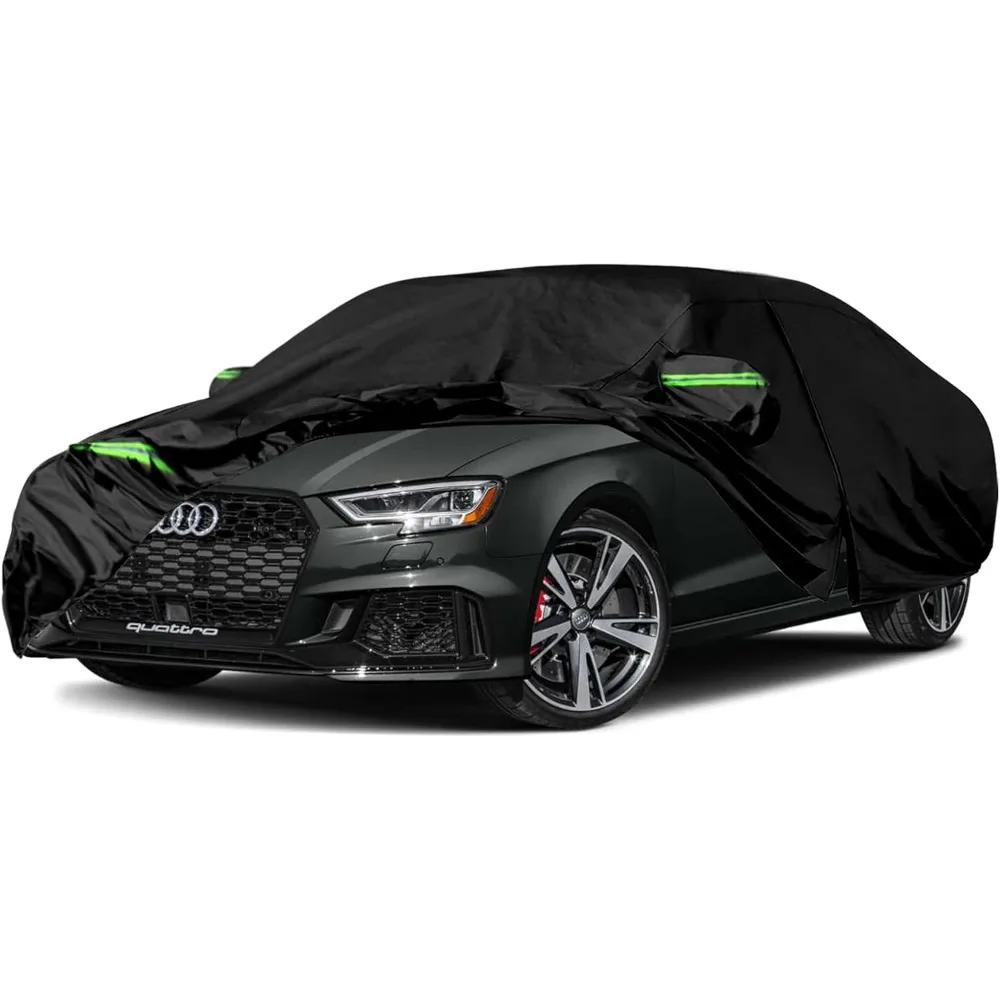 

Всепогодный автомобильный чехол на заказ для Audi A3/S3 2013-2025 гг., 6-слойная защита с молнией доступа к двери и устойчивостью к ветру