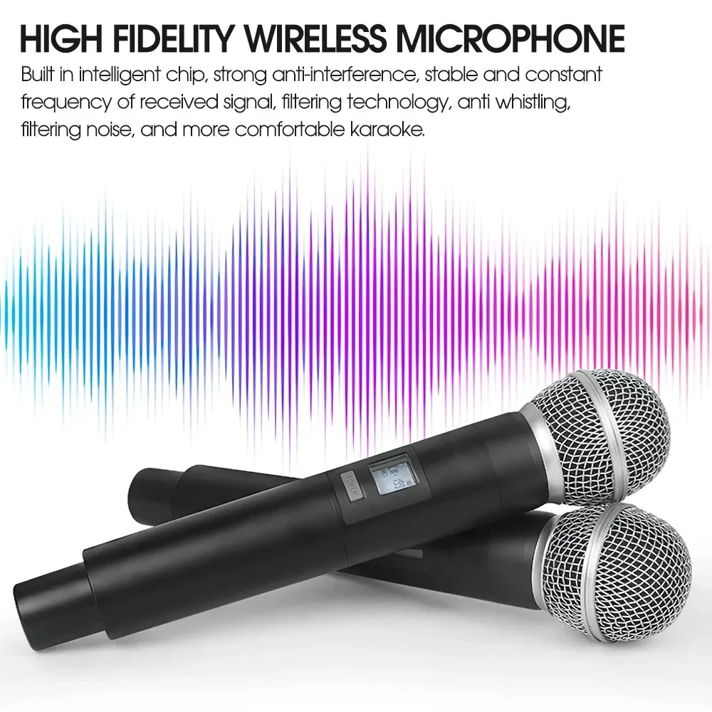 Shure Glxd4 Drahtloses Mikrofonsystem, Dual Sm58 Handmikrofon, Dynamisches Gesangsmikrofon, Digitaler Uhf-Empfänger Für Bühne, Karaoke, Glxd 4 S806B20F83B33429Baeec2246182F3549S