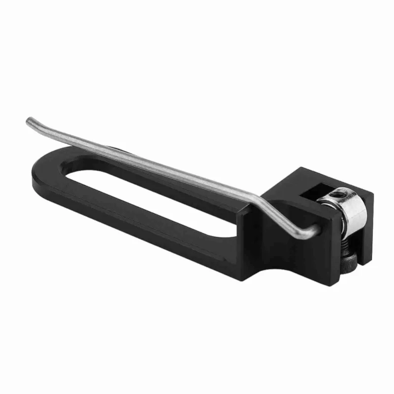 Professional อลูมิเนียม Archery Recurve Bow Magnetic Arrow Rest สําหรับมือขวา (สีดํา)