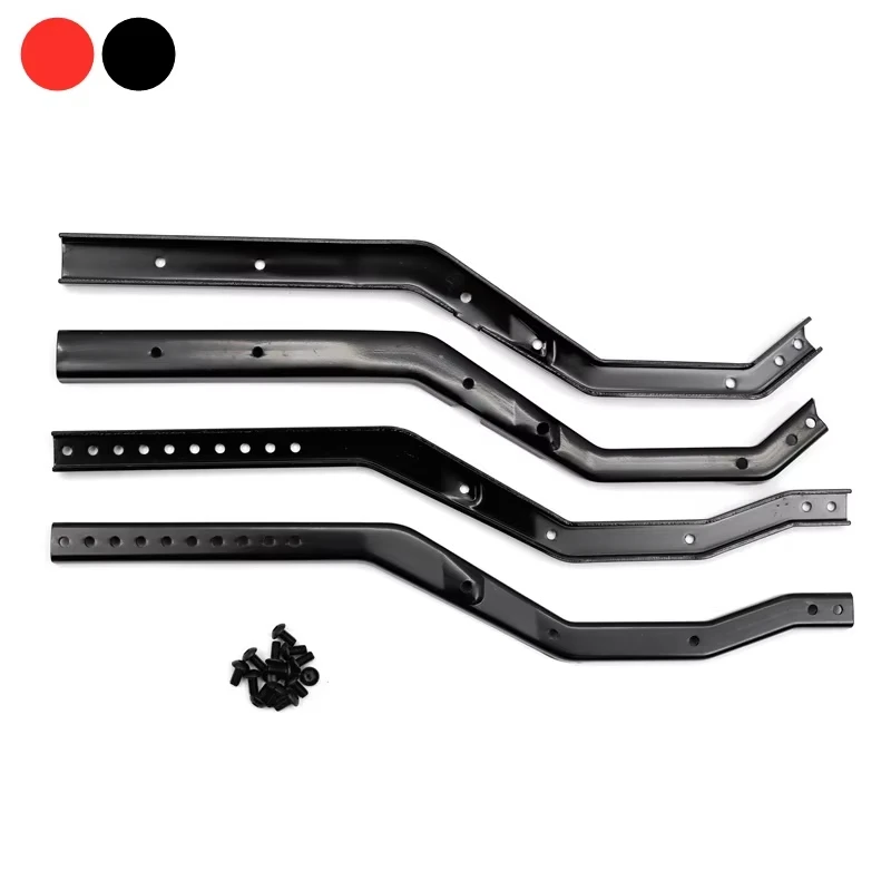 

RC 1 Set Wheelbase Adjustable Metal Chassis Frame Rail Set for Axial SCX10 III Gladiator Wrangler 1/10 RC Crawler Upgrade Parts