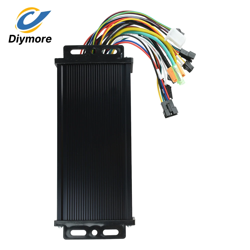 36V 48V 60V 40A Brushless Electric Vehicle Controller 1000-2000W Sine Wave Triple-Mode Electric Bicycle Waterproof Design