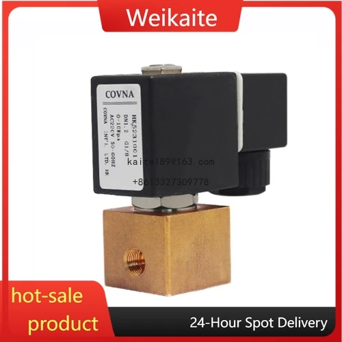 3/8 بوصة 1/8 بوصة 240 فولت 2-Way 300 بار صمام الملف اللولبي للمياه عالي الضغط