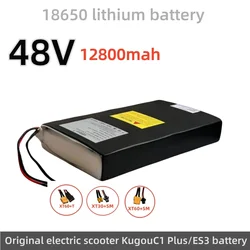 100% brand new 48V12.8AH 18650 lithium battery with BMS for Kugou C1/C1 Plus/ES3 electric scooter battery