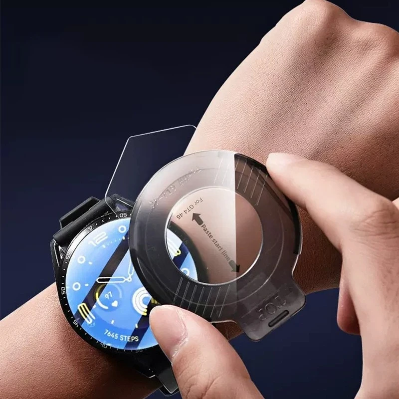 1-3PCS Screen Protector Glass for Huawei Watch GT6 GT5 GT4 GT3 41mm 46mm GT6Pro GT5Pro 46/42mm Easy Install Tempered Glass Film