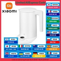 XIAOMI MIJIA Thermostatic Electric Kettles 2 Pro,Tea Kettle for Hot Water, Coffee & Tea,1.7L,With Auto Shut-Off,220V,CN Version
