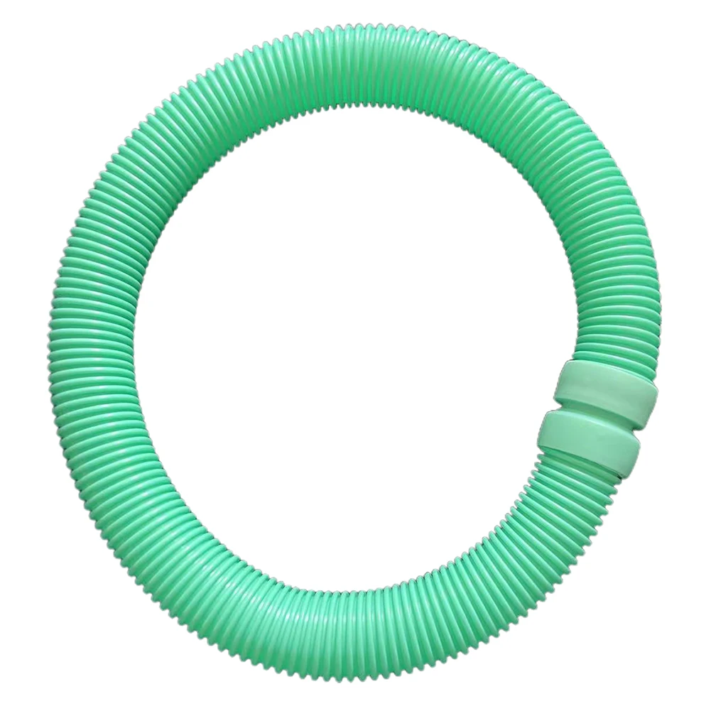 

3.8cm Male And Female Cuff End Connecter Skimmer Hose Pool Yard Hose Flexible Green Vacuum Hose