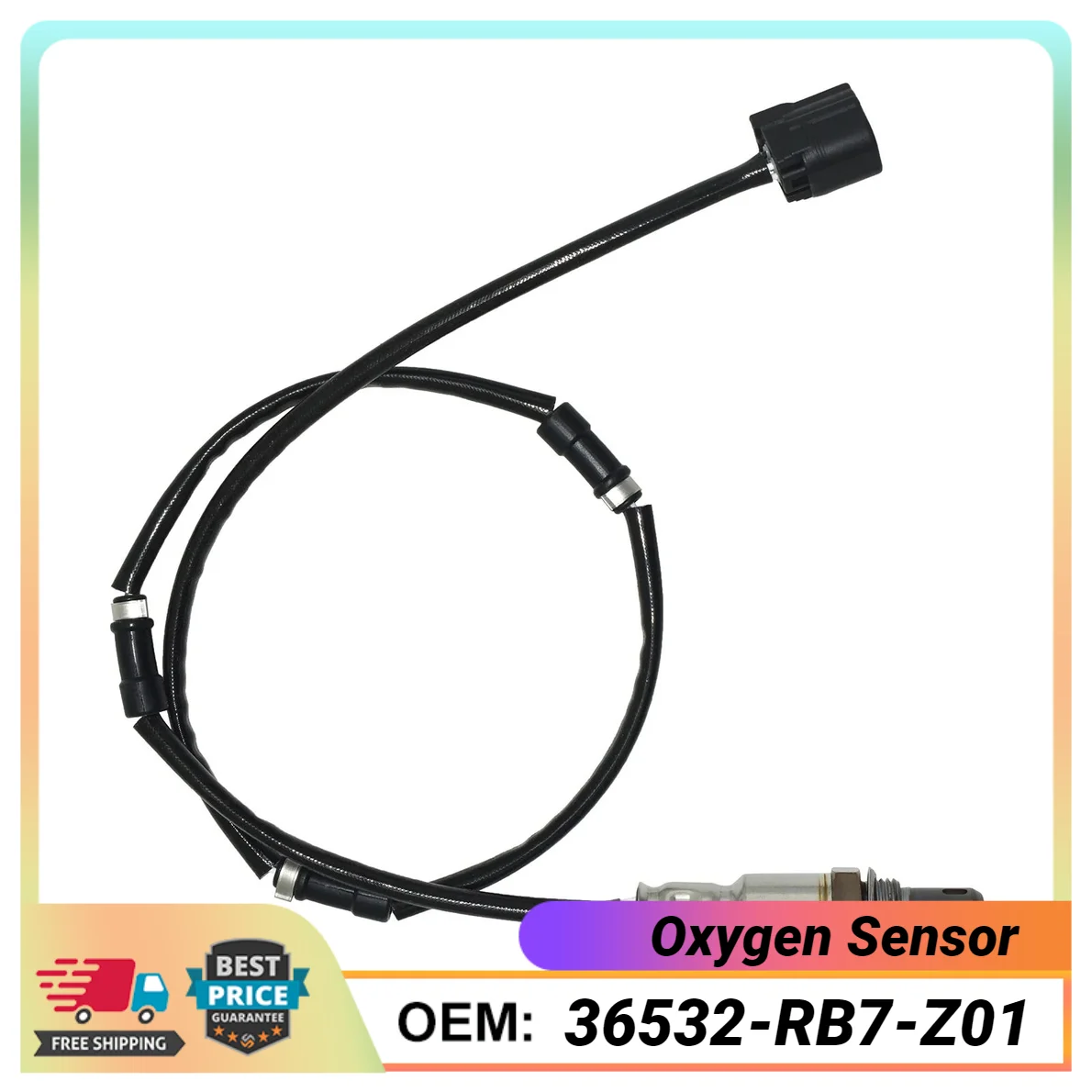 1PCS Oxygen Sensor 36532-RB7-Z01 36532RB7Z01 For Honda City Saloon 2009-2013, Jazz III 2008 Car Accessories