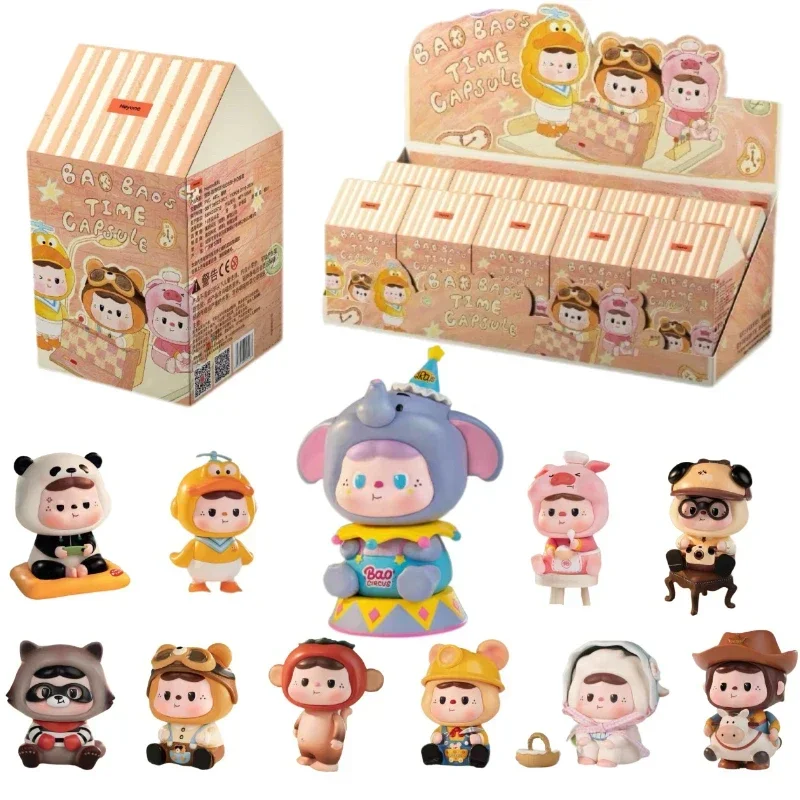 

Heyone Baobao'S Time Capsule Series слепая коробка милые настольные украшения игрушки кукла фигурка фестиваль сюрприз Kawaii модный подарок