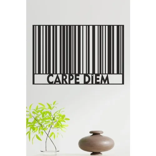 Barcode Carpe Diem Wall Decor-Ornament, Wooden Decorative Table