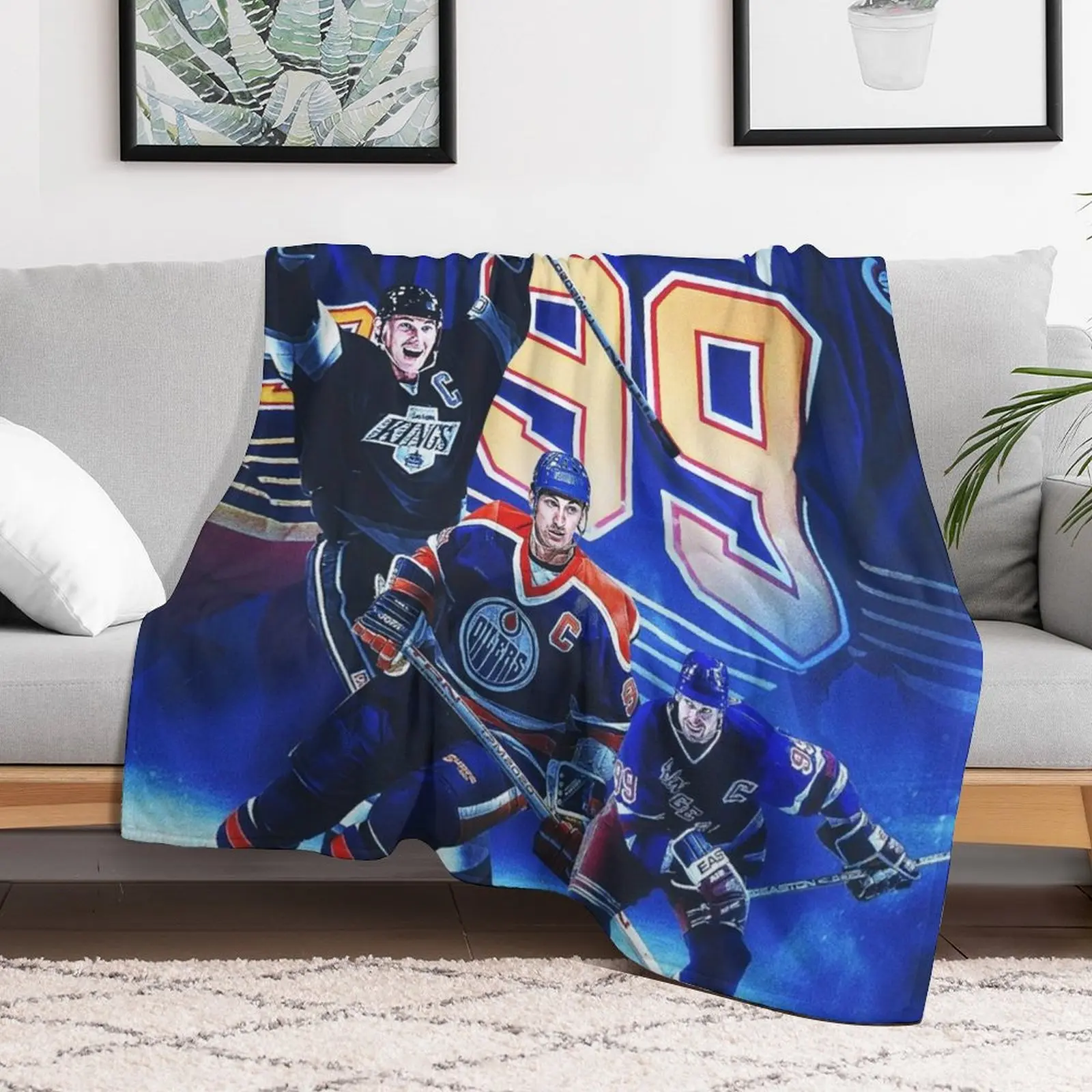 Wayne Gretzky Throw Blanket christmas gifts Baby Camping Blankets