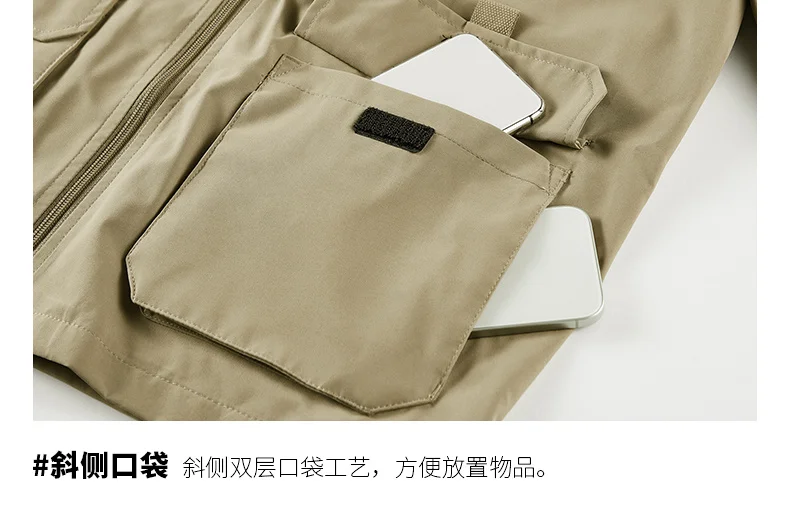 Big Size Men's Hooded Jacket Spring Autumn Casual Outdoor Coat Fashion Middle Aged Male Lightweight Windbreaker Daily Wear Tops