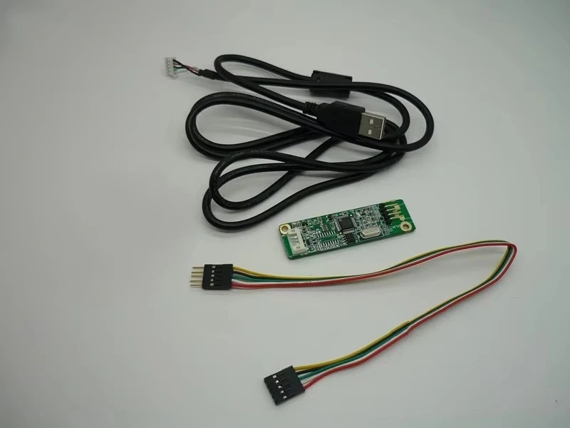 New 15 inch 5 wire resistive touchscreen 322*247 mm with 5 line driver kit