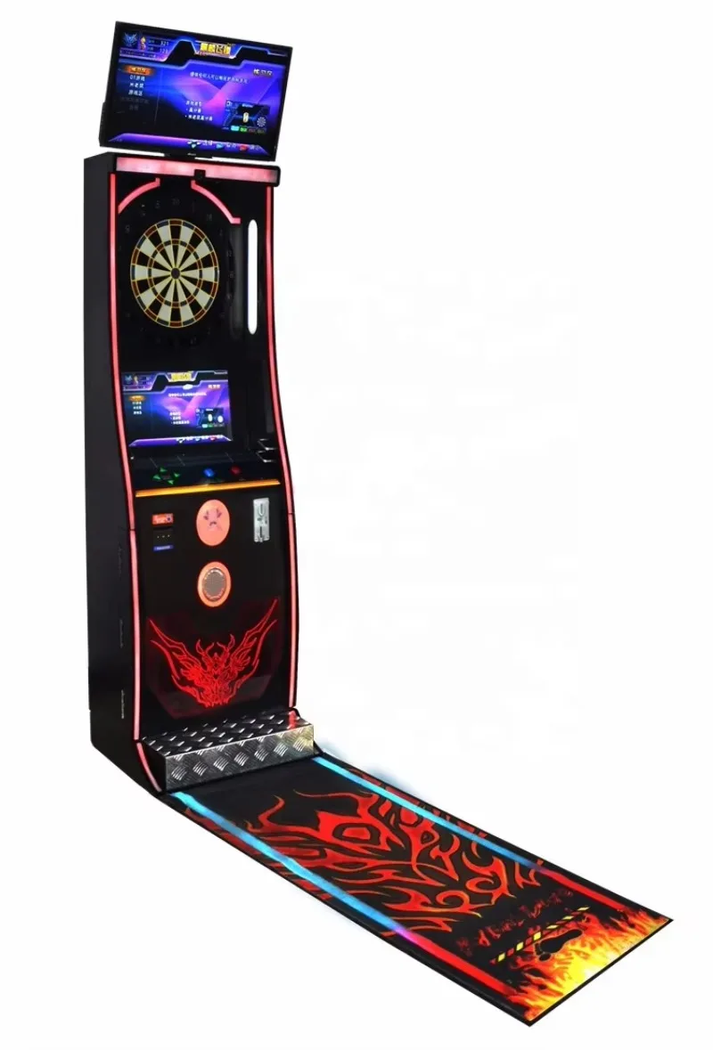 Factory Wholesale Electronic Dart Machine Coin Operated Best Price Darts Arcade Game for Commercial Use Custom