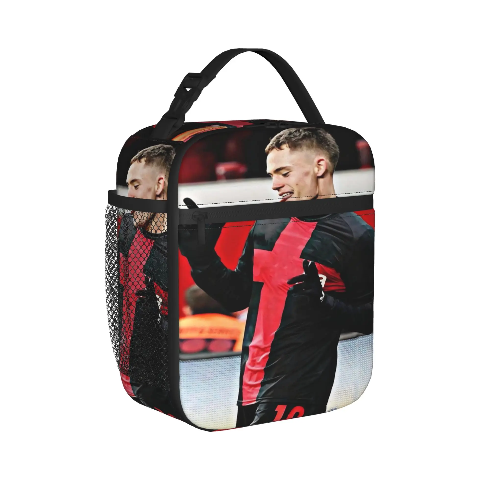 

Florian Wirtz Number 7 Insulated Lunch Bag Football Soccer Meal Container Thermal Bag Lunch Box Tote Beach Food Storage Bags