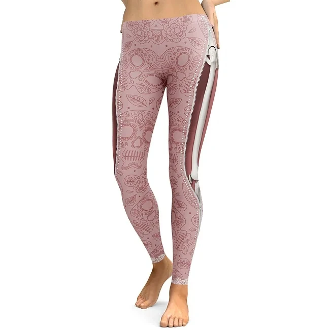 NADANBAO Novo Estilo Leggings Mulheres Legal Mecânico Legging Armadura de Fitness 3D Impressão Leggins Calças Cintura Alta Calças