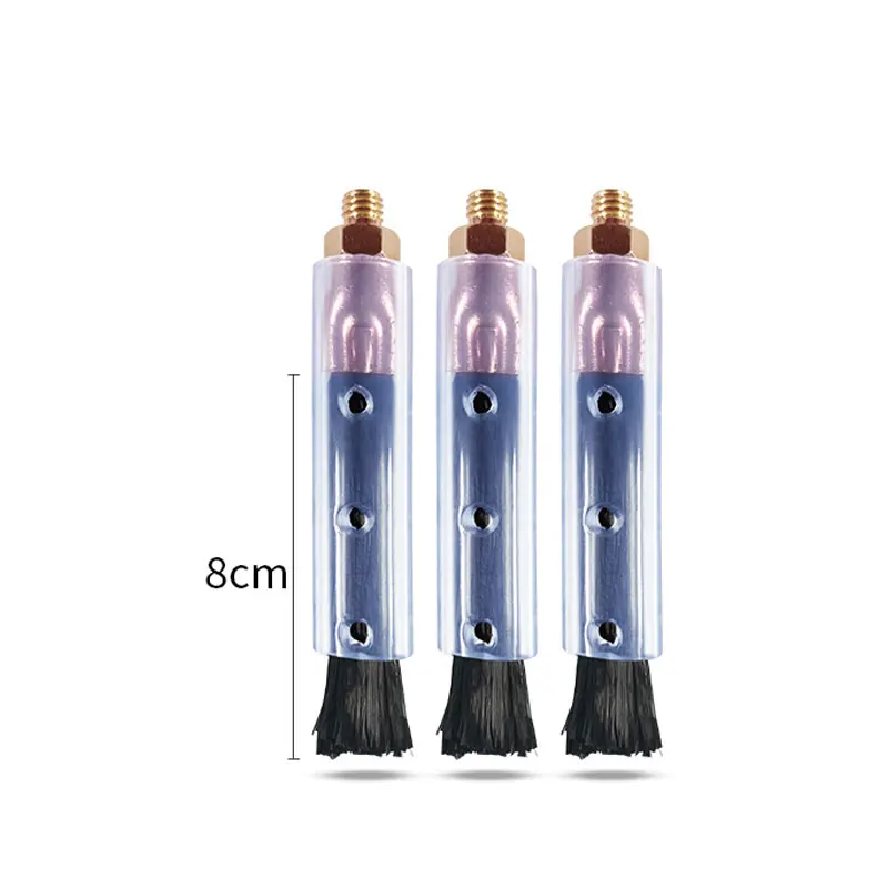 11 pcs M6 Weld Brushes for Weld Seam Bead Joint Cleaning Polishing Machine welding Seam Cleaner
