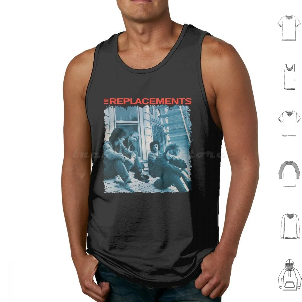 The Replacements-Essential T-Shirt Tank Tops Vest Sleeveless The Replacements The Replacements Washington The Replacements