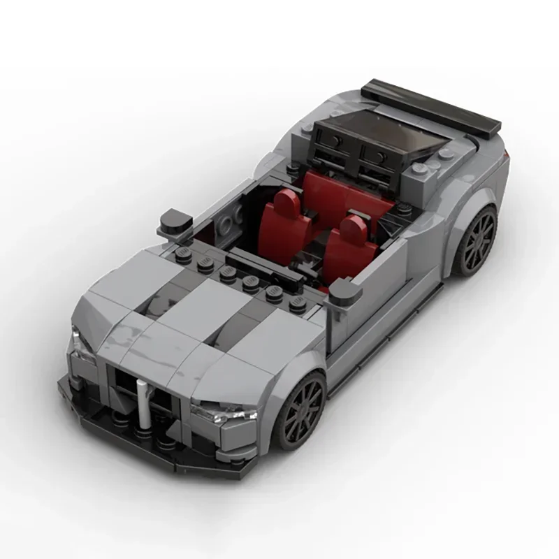 City Super กีฬารถ Moc อาคารอิฐ G82 Champion Speed Cars รุ่นอาคารเทคโนโลยี Modular Block DIY ของเล่นวันหยุดของขวัญ