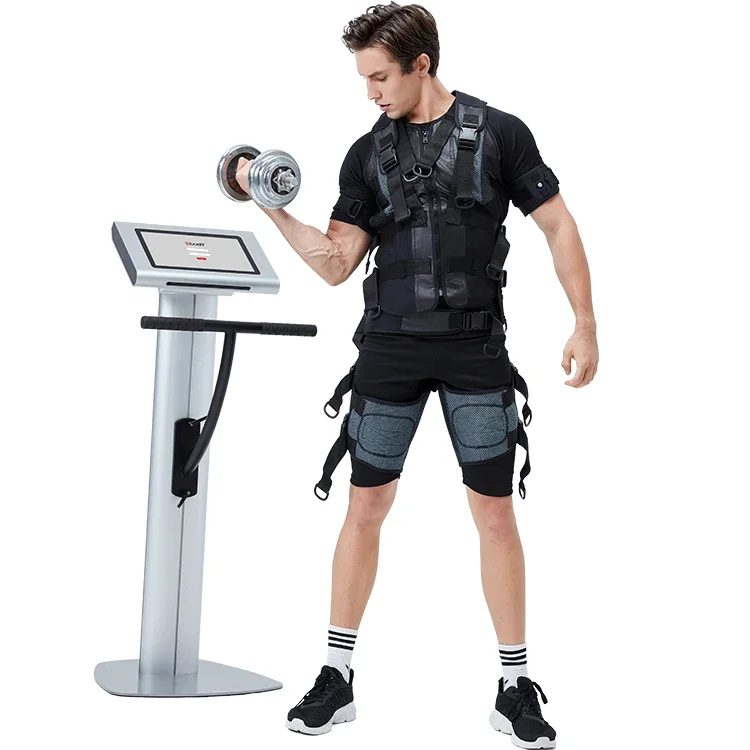 The 4th generation wireless ems vest / electrical muscle stimulation  fitness suit