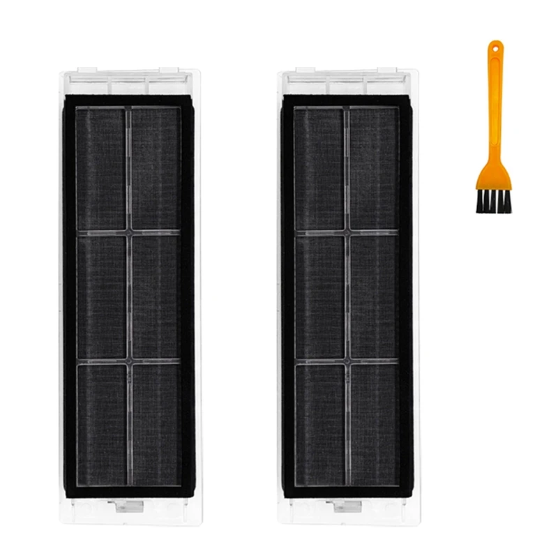 فلتر هيبا من الكربون المنشط لـ xiaomi mijia 1/1s roborock s4 s5 s5 max s6 s6 maxv s6 قطع غيار منظف روبوت خالص