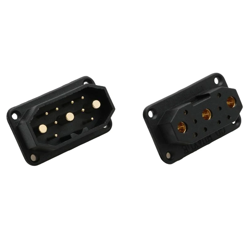 5Pairs HY3+8PIN Male Female Terminal Connector Power Interface 50A High-Current Quick-Release Plug for RC Models Battery Parts