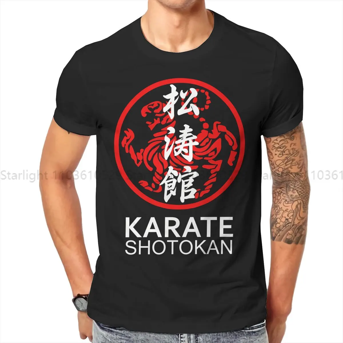 Kyokushin Karate Bushido TShirt Shotokan Symbol And Kanji Elegant T Shirt Leisure Men Clothes New Design