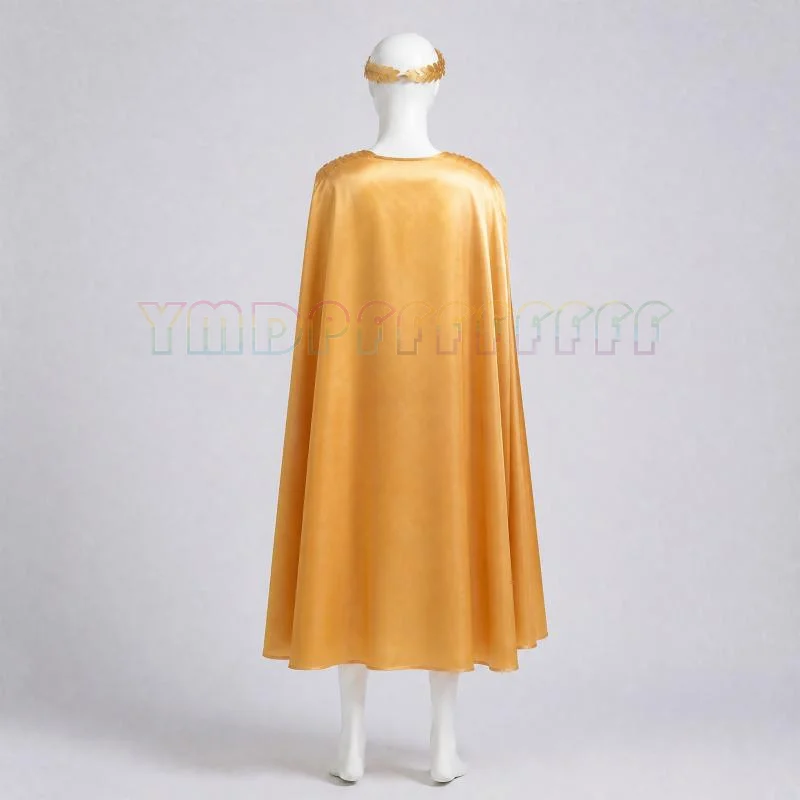Spot Men's Greek Roman Zeus King Costume Warrior Apron Headwear Bracelet Robe Cloak Scepter Role Playing Performance Dress Hallo - view 4