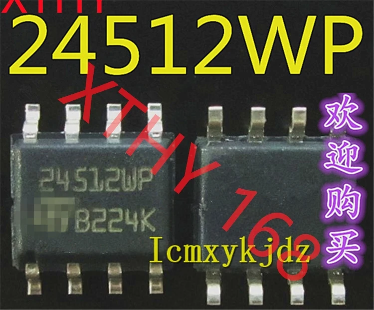 5 adet/grup M24512-WMN6TP 24512WP SOP-8 yeni orijinal