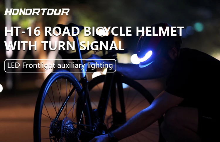 Eastinear Hochwertiger Fahrradhelm mit LED-Licht für Damen und Herren, Racing Road, intelligenter Fahrradhelm, professionelle Reitausrüstung – Detail 1