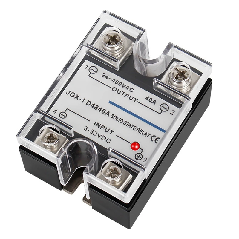 Top Sale Single Phase Solid State Relay Single Phase SSR DC Control AC Solid State Relay