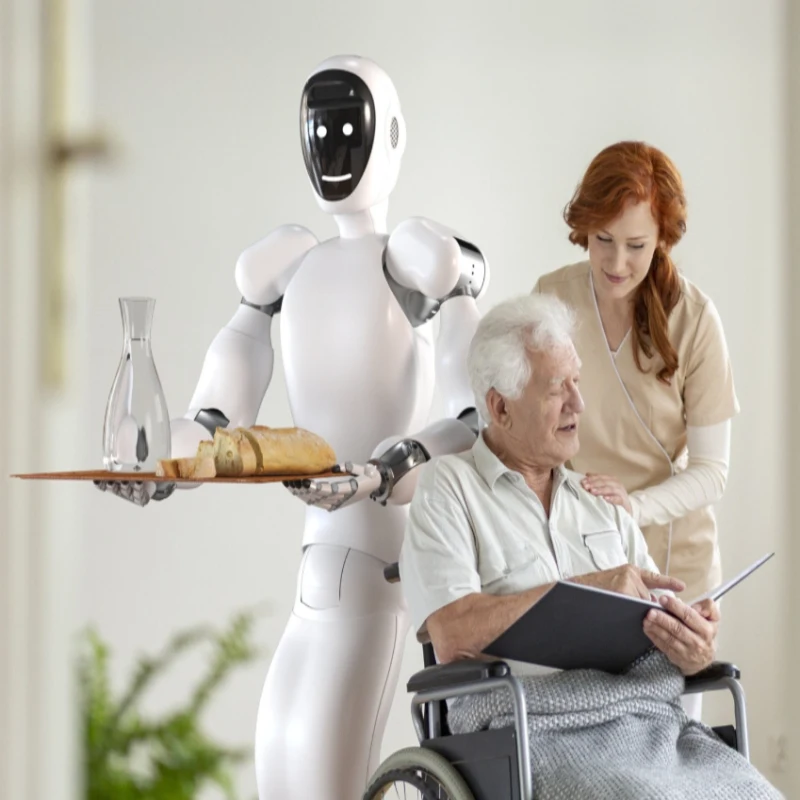 Künstliche Intelligenz Willkommensroboter Heiminteraktion Humanoider Roboter Deep Seek Dialog Emotionaler Komfort